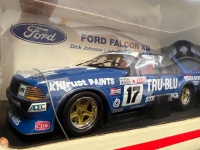 1980 Ford Falcon XD - # 17 Dick Johnson/John French - Blue Tru-Blu Hardie Ferodo 1000 - 5685 / 7200 - BianteB180201A - Certificate Signed Dick Johnson - 2