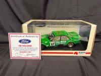 1984 Ford Falcon XE - # 17 Dick Johnson/John French - Green Palmer Tube Mills James Hardie 1000 - 3866 / 5100 - Biante182001008 - Certificate Signed Dick Johnson