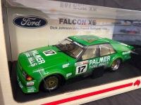 1984 Ford Falcon XE - # 17 Dick Johnson/John French - Green Palmer Tube Mills James Hardie 1000 - 3866 / 5100 - Biante182001008 - Certificate Signed Dick Johnson - 2
