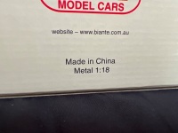 1984 Ford Falcon XE - # 17 Dick Johnson/John French - Green Palmer Tube Mills James Hardie 1000 - 3866 / 5100 - Biante182001008 - Certificate Signed Dick Johnson - 6