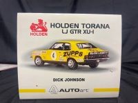 1973 Holden Torana LJ GTR XU-1 - # 4 Dick Johnson - Yellow Zupps - 0727 / 6000 - AUTOart87366 - Certificate Signed Dick Johnson - 5