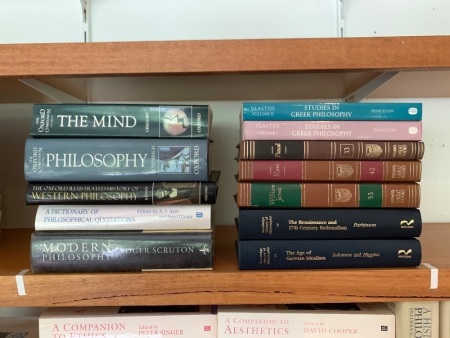 Collection of Philosophy Reference Books - App. 12 in Total