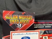 1973 Ford Falcon XY GT-HO Phase 3 - # 9 Allan Moffat - Red Australian Touring Car Championship Winner - 4818 / 6000 - AUTOart87360 - Certificate Signed Allan Moffat - 4