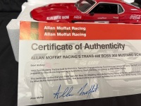 1969 Ford Mustang Boss 302 - # 9 Allan Moffat - Red Coca Cola Trans Am - No Edition Number - Certificate Signed Allan Moffat - 2
