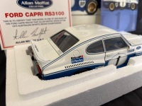 1975 Ford Capri RS3100 - # 1 Allan Moffat - Blue White BP Australian Sports Sedan Championship - 2119 / 3000 - Biante183758001 - Certificate Signed Allan Moffat - 3