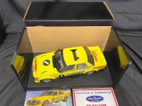 1980 Ford Falcon XD - # 1 Allan Moffat/John Fitzpatrick - Yellow Federation Unipart Hardie Ferodo 1000 - 1901 / 6000 - Biante182001025 - Certificate Signed Allan Moffat - 4