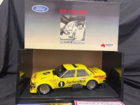 1980 Ford Falcon XD - # 1 Allan Moffat/John Fitzpatrick - Yellow Federation Unipart Hardie Ferodo 1000 - 1901 / 6000 - Biante182001025 - Certificate Signed Allan Moffat - 5