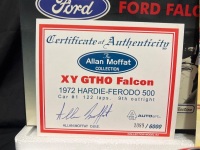 1972 Ford Falcon XY GT-HO - # 1 Allan Moffat - Red Hardie Ferodo 500 - 1089 / 6000 - AUTOart87211 - Certificate Signed Allan Moffat - 4