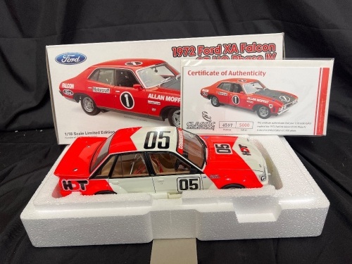 1972 Ford Falcon XA GT-HO Phase IV - # 1 Allan Moffat - Red Pepper - 4597 / 5000 - Classic Carlectables18223