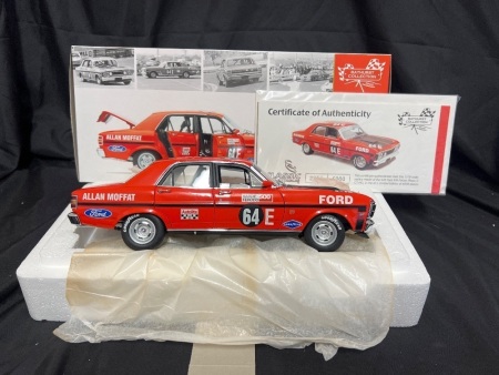 1970 Ford Falcon XW GT-HO Phase 2 - # 64E Allan Moffat - Red Bathurst Winner - 2956 / 6000 - Classic Carlectables18158