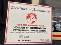 1996 Holden Commodore VR - # 05 Peter Brock/Tomas Mezera - HRT AMP Bathurst 1000 - 2836 / 4000 - BianteB180401B - Certificate Signed Peter Brock - 3