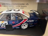 1997 Holden Commodore VS - Peter Brock/Mark Skaife - Primus Bathurst 1000 Pole - 3638 / 6000 - BianteB180402B - Certificate Signed Peter Brock - 4