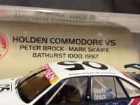 1997 Holden Commodore VS - Peter Brock/Mark Skaife - Primus Bathurst 1000 Pole - 3638 / 6000 - BianteB180402B - Certificate Signed Peter Brock - 5