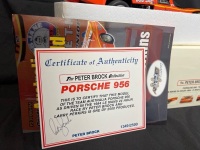 1984 Porsche 956 - # 34 Peter Brock/Larry Perkins - Team Australia Le Mans 24 Hour - 1349 / 2500 - Biante183846934 - Certificate Signed Peter Brock - 4