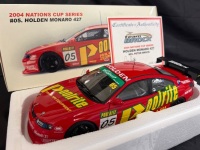 2004 Holden Monaro 427 - # 05 Peter Brock - Team Brock Nations Cup - 0450 / 2004 - AUTOart80457 - Certificate Signed Peter Brock