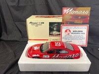 2002 Holden Monaro CV8 - # 05 Peter Brock/James Brock - Targa Tasmania - 4724 / 6000 - AUTOart80261 - Certificate Signed Peter Brock