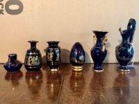 Lot of 6 Greek and Limoge Pottery Miniatures - 4