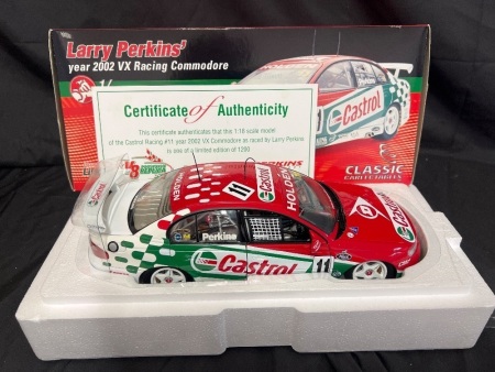 2002 Holden Commodore VX - # 11 Larry Perkins - Castrol Perkins Motorsport - 1107 / 1200 - Classic Carlectables18030
