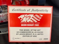 2001 Holden Commodore VX - # 2 Jason Bright - Holden Racing Team - 4980 / 4998 - AUTOart80162 - 3