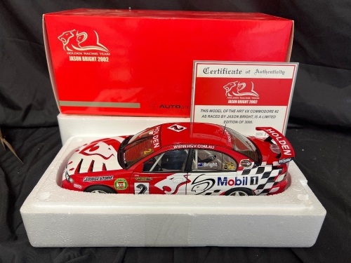 2002 Holden Commodore VX - # 2 Jason Bright - Holden Racing Team - 0926 / 3000 - AUTOart80265