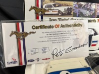 1965 Ford Mustang - Ian Geoghegan - Australian Touring Car Championship - 0419 / 4000 - Classic Carlectables18061 - Certificate Signed Pete Geoghegan - 2