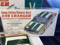 1972 Chrysler Valiant Charger E49 - # 15 Doug Chivas/Damon Beck - 1608 / 2500 - Classic Carlectables18055 - Certificate Signed Doug Chivas and Damon Beck - 4