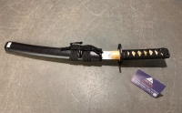 Japanese style short sword in scabbard - 2