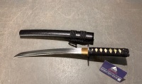 Japanese style short sword in scabbard - 4