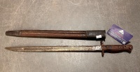 Pattern 1907 bayonet and scabbard April 1918