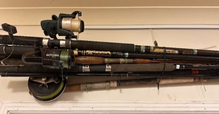 Lot of Beach Rods