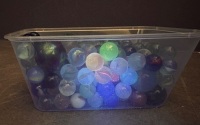 Assortment of Marbles - Inc UV Glow Marbles and Rare - 7