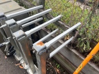 4 x Galvanized Steel Ute Canopy Jack-off Legs - 2