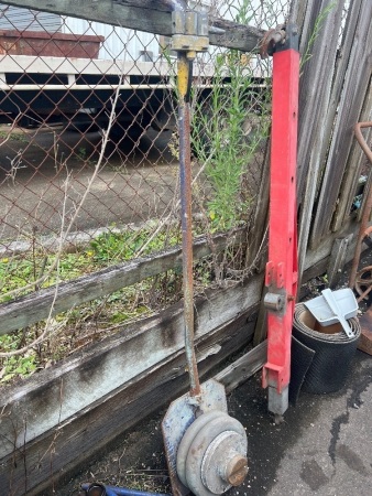 Vintage Manual Reel Lawnmower or Push-Type Mower Drive/Handle Assembly