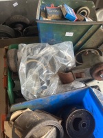 Lot of Castor Wheels and Assorted Mechanical Parts - 2