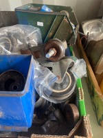 Lot of Castor Wheels and Assorted Mechanical Parts - 3