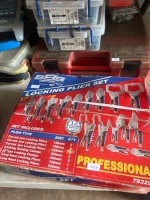 888 Series 16-Piece Locking Plier and Clamp Set