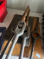 Lot of Wrench Handles and Tap Wrenches - 2