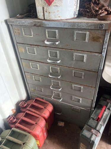 Large Industrial Metal Cabinet