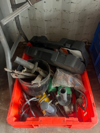 Assorted Power Tools, Accessories & Mixing Equipment