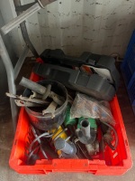 Assorted Power Tools, Accessories & Mixing Equipment