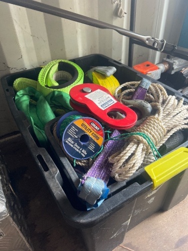 Box Lot of Assorted Rope