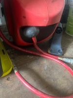 Red Air Hose Reel with Compressed Air Hose & Fittings - 3