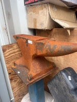 AMR Cast Metal Anvil Featured on Stand - 2