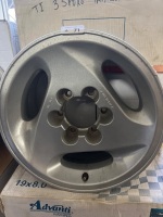 4x Silver 3-Spoke Trailer Alloy Rims &ndash; 6-Stud - 2