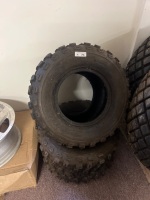 2x Off-Road ATV Tyres &ndash; Deep Tread, Knobby Pattern