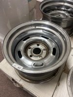 2 x 16x8" Silver Steel Rim &ndash; 5-Stud, PCD 6/150 - 2