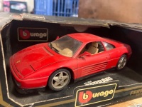 Galvanised Ford Sign and Ferrari Model Car - 2