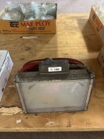 Large Industrial Light with 10 amp Single Phase Power Chord
