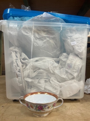 Large Lot of Banquet Set Cups and Saucers FIne China