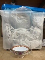 Large Lot of Banquet Set Cups and Saucers FIne China